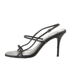 Reformation Leather Slingback Sandles